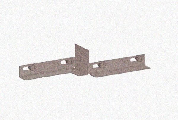 Соединитель-переходник замковый ПУгПЗ 200х80 УТ1,5 (правый), нержавеющая сталь, S0,8