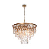 Подвесной светильник 7*E14 40Вт Золото IP20 Linn MOD091PL-07G Maytoni