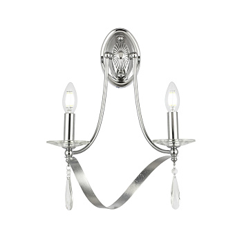 Светильник настенный Хром E14 2*40Вт SLE120201-02 EVOLUCE