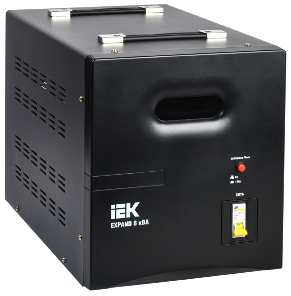 Стабилизатор напряжения переносной EXPAND 8кВА IEK