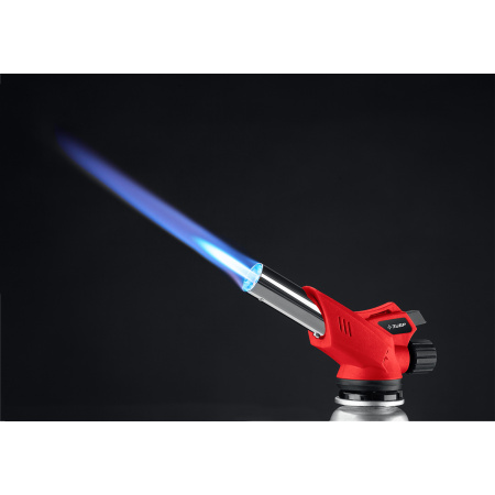 Газовая горелка ГМ-350 с пьезоподжигом, на баллон с цанговым соединением, 1300°С ЗУБР