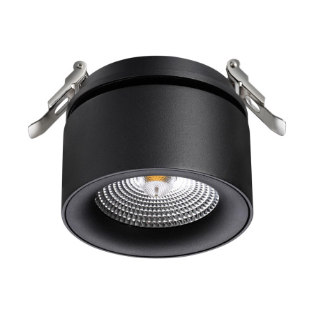 Св-к встр.св/д IP20 LED 25W 4000K 2200Лм 100-265V GRODA черный NOVOTECH