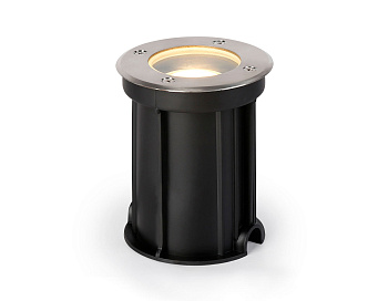 Светильник уличный в грунт ST6511 BK черный IP67 GU10 max 35W D108*135 Ambrella Light Светильник уличный в грунт ST6511 BK черный IP67 GU10 max 35W D108*135 Ambrella Light