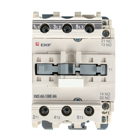 Контактор КМЭ малогабаритный 40А 220В NO+NC PROxima EKF