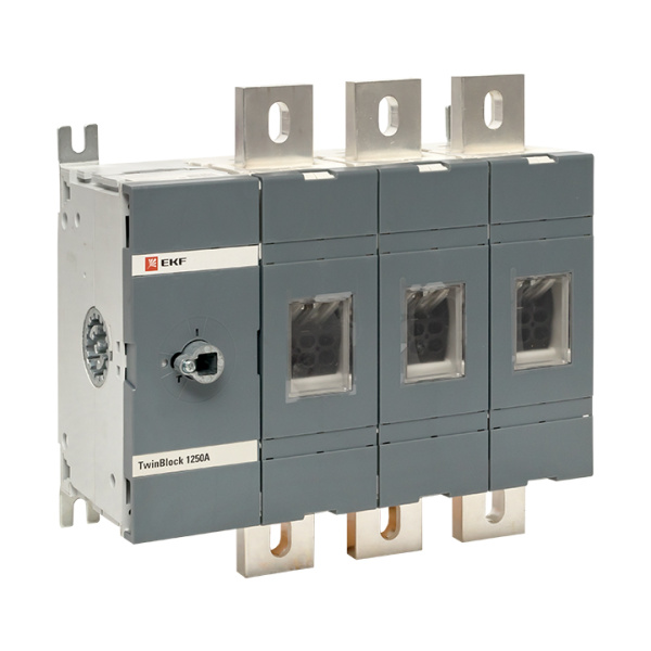 Рубильник 1250A 3П без рукоятки управления TwinBlock PROxima EKF