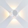 Настенный св-к IP54 LED 8W 732Лм 3200K MIKO бел/металл ODEON LIGHT