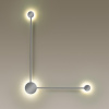 Настенный св-к IP20 LED 10W 912Лм 3000K GENT хром/металл ODEON LIGHT