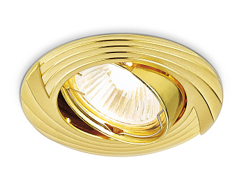 Встраиваемый точечный светильник 722 GD золото MR16 Ambrella Light