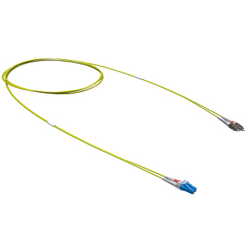 Оптический коммутационный шнур переходной Duplex LC-UPC/FC-UPC, 9/125 OS2, 20 м DKC