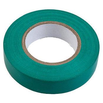 Изолента ПВХ GIT-13-15-20-G 0,13*15мм, 20 м, Зеленая, 1/10/250 General
