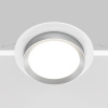 Встраиваемый светильник 1*GX53 15Вт Белый с Серебром IP20 Downlight DL086-GX53-RD-WS Technical Maytoni
