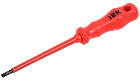 Отвертка шлицевая PROFI 5,5х125мм 1000В IEK