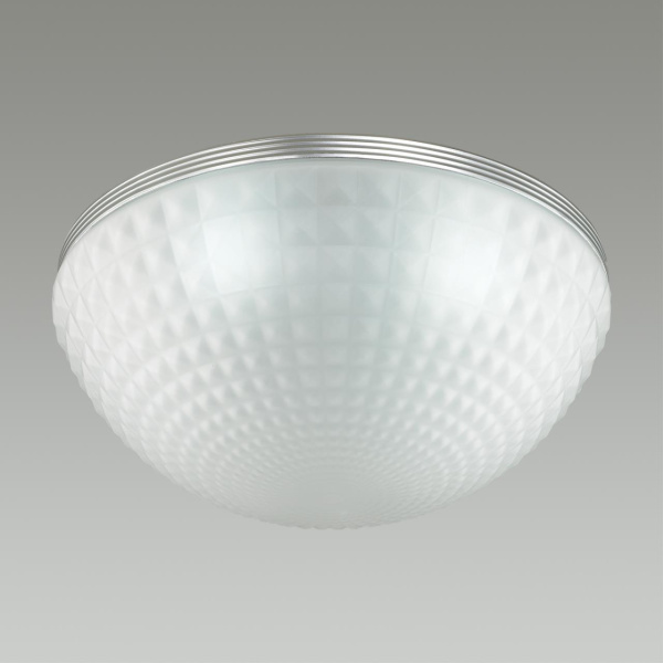 Потолочный св-к E14 4*40W MALAGA серебристый/белый/стекло ODEON LIGHT Потолочный св-к E14 4*40W MALAGA серебристый/белый/стекло ODEON LIGHT