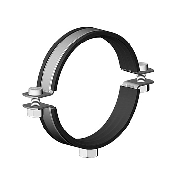 Хомут тяжелый 6” (160-169мм) М12, гальван. цинк Ostec