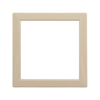 Декоративная вставка для металлических рамок "Avanti", бежевая, 1 пост (2 мод.) DKC