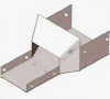 Лоток переходной замковый ЛПЗ 400х60-100х100 УХЛ1 горячее цинкование, S1,5