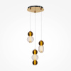 Подвесной светильник LED 33Вт Золото IP20 Drop MOD273PL-L33G3K Maytoni