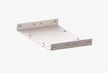 Соединитель лотковый замковый СЛЗ-400х65х1,0 УХЛ1, оцинкованный лист, S1,0