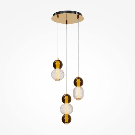 Подвесной светильник LED 33Вт Золото IP20 Drop MOD273PL-L33G3K Maytoni