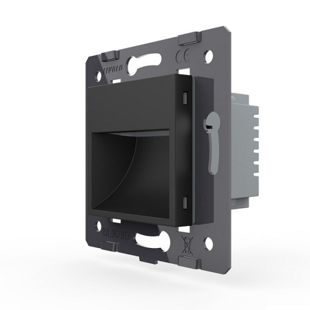 Подсветка лестницы, пола, цвет черный (механизм) Livolo