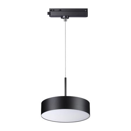 Св-к трековый,провод 1.2м IP20 LED 30W 4000K 2600Лм 100-265V черный PROMETA NOVOTECH