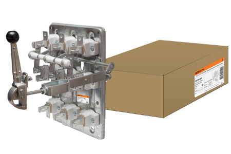 Рубильник РПС-4/1П У3 TDM (400А, правый привод, без плавких вставок)