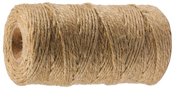 Шпагат строительно-отделочный, джутовый, 60м ЗУБР