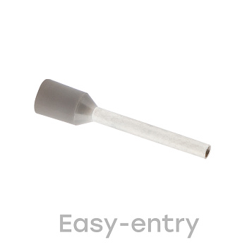 Наконечник штыревой втулочный НШвИ 0,75-12 (50шт) EKF