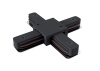 Коннектор X-образный Пластик Черный TRA001CX-11B Technical