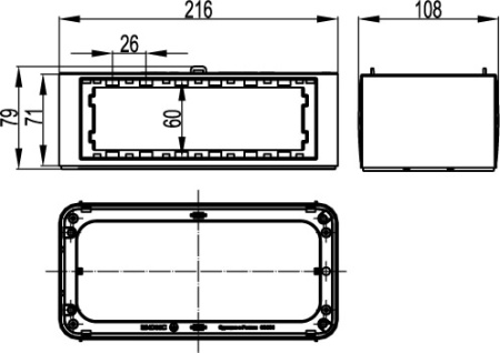 Вертикальное расширение напольной башенки BUS, белое DKC