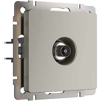 Встраиваемые механизмы ТВ-розетка оконечная (дымчатый) Werkel