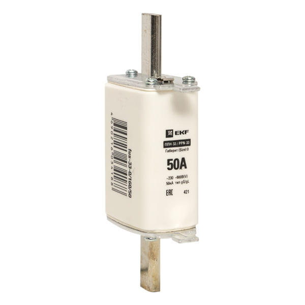 Плавкая вставка ППН-33 160/ 50А габарит 0 PROxima EKF