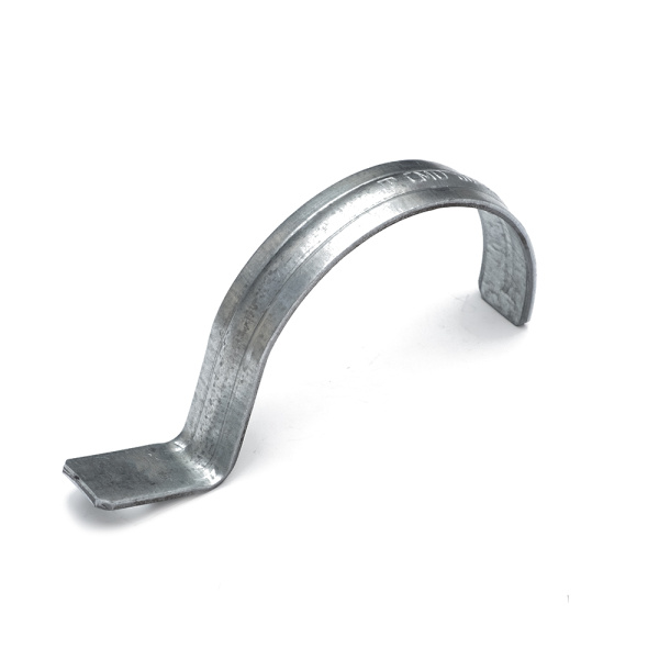 Скоба металлическая однолапковая СМО d60-63 мм для монтажного пистолета (без отверстий) (50 шт/уп) Промрукав