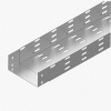 Лоток монтажный цельный перфорированный ЛМЦ100х50х2500 УТ1,5, оцинкованный лист, S1,0