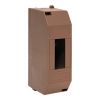 Бокс КМПН 1/2 темное дерево инд, штрих-код PROxima EKF
