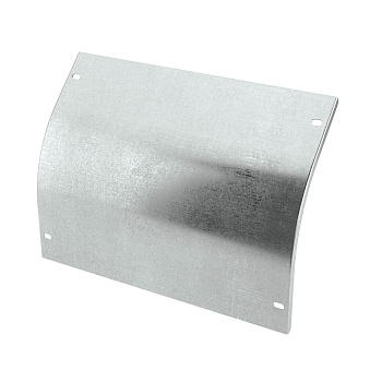 Крышка на угол вертикальный внешний 45 градусов 35х400, в комплекте с крепежными элементами и соединительными пластинами, необходимыми для монтажа DKC