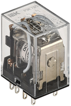 Реле промежуточное РЭК78/3(MY3) 5А 12В DC IEK