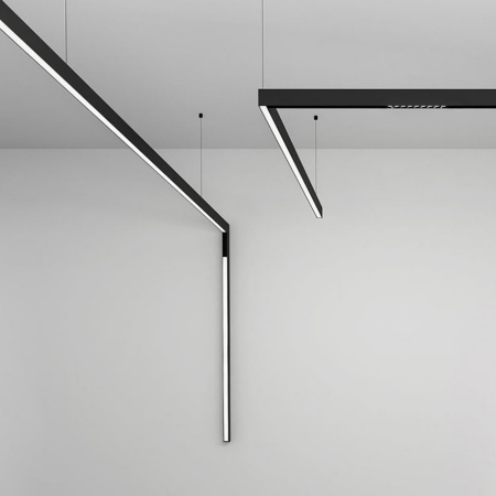 Шинопровод для низковольтных трековых светильников, черный, 2м, CABM1000