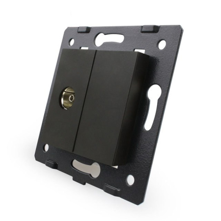 Двухклавишный сенсорный выключатель WI-FI сухой контакт (механизм) Livolo