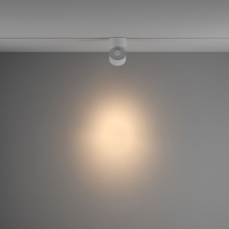 Трековый светильник LED 15Вт Белый IP20 Single phase track system Unity TR084-1-15W3K-D-W Technical Maytoni