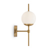 Настенный светильник (бра) 1*E27 60Вт Латунь IP20 Damask FR5205WL-01BS Freya