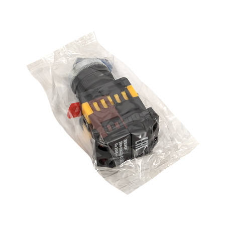 Переключатель ANLC-22 2P синий с подсветкой 380В NO+NC PROxima EKF