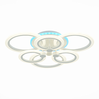 Светильник потолочный Белый/Белый LED 1*108Вт RGB 8Вт 3000-6000К SLE500652-06RGB EVOLUCE