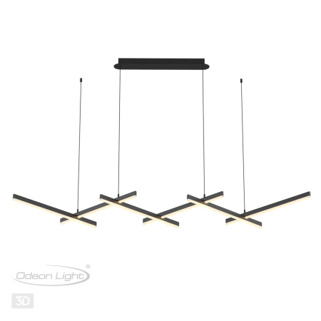 Подвесной св-к LED 4000K 85W 220V RUDY черный/металл ODEON LIGHT
