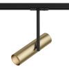 Светильник трековый 1*GU10 50Вт Черный с Золотом IP20 Elti TR005-1-GU10-BG Technical