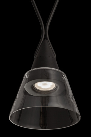 Подвесной светильник 1*GU10 40Вт Черный IP20 Hilo P063PL-01B Maytoni