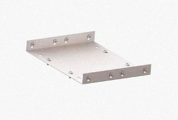 Соединитель лотковый замковый СЛЗ-500х110 УХЛ1, горячее цинкование, S1,5