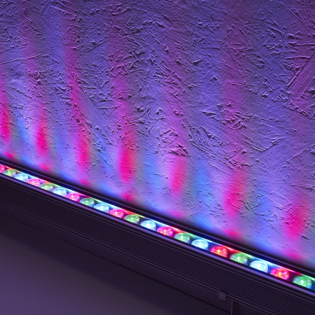 Светодиодный линейный прожектор с DMX Feron LL-892 36W RGB 24V IP65