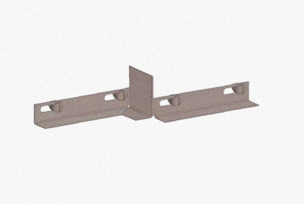 Соединитель-переходник замковый ПУгПЗ 50х80 УТ1,5, оцинкованный лист, S1,0