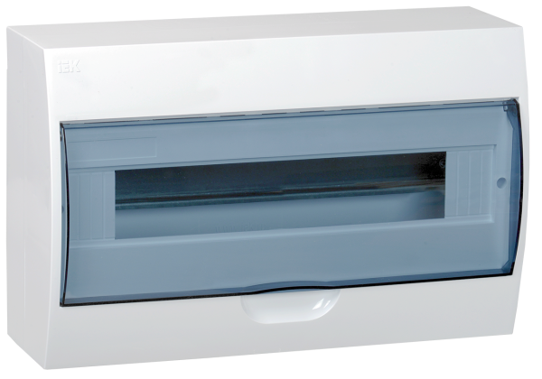 Корпус пластиковый ЩРН-П-18 IP41 белый KREPTA 3 IEK